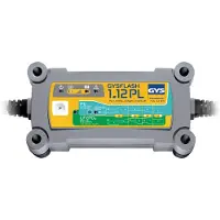 GYS batterijoplader, model 026902, afmetingen: 170mm x 90mm x 51mm