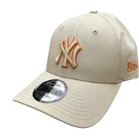 New Era New York Yankees League Essential 9Forty Adjustable Cap Beige/Oranje | Default Title
