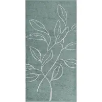 Cawö Handdoek Atelier Floral Fjord (Set van 3)
