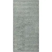Cawö Douchelaken Noblesse Elegance Allover Nordic Green