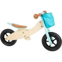 Small Foot Draisienne-Trike 2 in 1 Maxi Turquoise - - Unisex - 3 wielen - Gewicht tot 20 kg