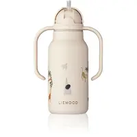 Liewood Thermoskan 'Kimmie 250 ml' crème / marine / bruin / grijs