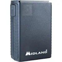Midland PB42 - voor Alan 42 DS - Li-ion 2800 mAh battery pack - USB-C - CB Handheld - CB Portofoon - CB Radio - AM/FM - 27 MHz