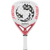 Sane Padel Agressor Evolution Diamond Gold Series Padel Racket Zilver Man