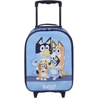 Undercover Bluey kinderkoffer trolley - reiskoffer met Bluey design.