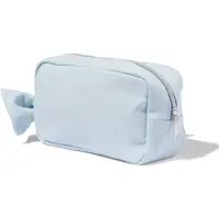 HEMA Etui 19x8x11cm puffy strik (lichtblauw)