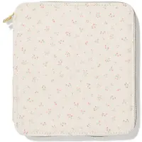 HEMA Schrijfwaren In Opbergtas 20x18x4cm Bloemetjes (multicolor)