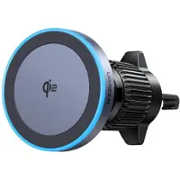 UGREEN W708, Auto, USB, Draadloos opladen, Grijs, Zwart