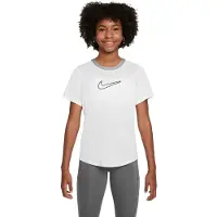 Nike - Kid's One Fitted Dri-Fit Short-Sleeve Top - Sportshirt M, wit