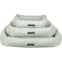 Trixie - Hondenmand Marley - Wave - Hoekig - Saliegroen - 60X50X20 cm