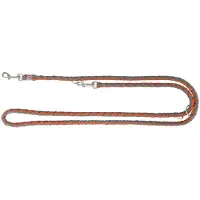 Trixie hondenriem cavo verstelbaar roest/grafiet grijs 200x1,2 cm