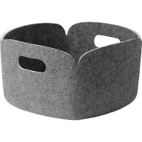 Muuto Restore Mand 28x28 Cm - Manden Pet Grey Melange - REEBAS28S09