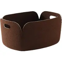 Muuto Restore Mand Dark Brown | 48 x 35 CM | 19 x 13.8"