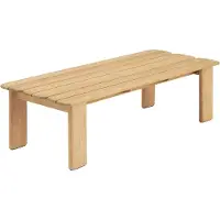 Muuto Assemble Salontafel 55x135 Cm - Salontafels buitenbuiten Teak - ASCOT135A01