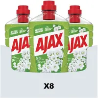 Ajax 8x Allesreiniger Fête Des Fleur Lentebloem 1 Liter