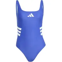Adidas Sportbadpak '3-Stripes U-back' royal blue/koningsblauw / wit
