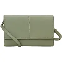 Marc O'Polo schoudertas clutch Tora 2 in 1 Crossbody Bag Fresh Sage groengrijs