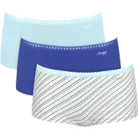 Sloggi Broekje 'GO Crush' crème / turquoise / donkerblauw