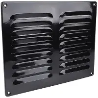 Starx Schoepenrooster | | 25 x 20 cm (Aluminium, Zwart)