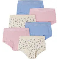 Name it Onderbroek crème / azuur / rosa