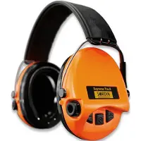 Sordin Supreme Pro-X oorbeschermers, Hear2, Leather band, Ember