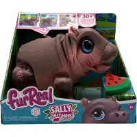 Furreal Interactief Knuffel - Sally Het Dwaze Nijlpaard - - OneSize - Knuffels