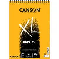 Canson Tekenblok XL Bristol - A4 -50 vel - 180gr papier