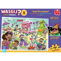 Jumbo Wasgij Puzzel Junior 1 – IJskoude Kreten! 240 Stukjes