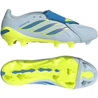Adidas Predator League FT Gras Voetbalschoenen (FG) Lichtblauw Blauw Geel