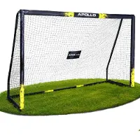 Apollo Voetbaldoel - Goal Master - voor kinderen en volwassenen, verkrijgbaar in breedtes van 180, 240 of 300 cm, weerbestendig en met schuimomhulling