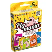 Gomazing Pigmania - Een grappig kaartspel voor kinderen vanaf 6 jaar, geschikt voor 2 tot 10 spelers. Gemaakt zonder plastic. Ideaal als kinderspel en reisspel