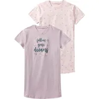 Buffalo Nachthemd Pyjama met bloemenprint (2-delig, Set van 2)