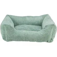 Trixie hondenmand jonna vital ribstof saliegroen - 120x80 cm