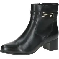 Caprice dames elegante enkellaars, G-wijdte, model 9-25313-45, zwart
