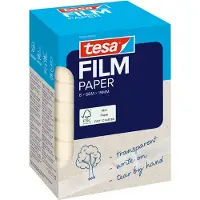 TESA Kleefband tesafilm 59216-00000 Transparant 19 mm (B) x 66 m (L) Papier Geruisloos afwikkelen 8 Rollen