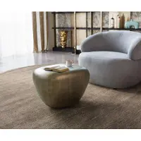 DELIFE Salontafel Caramia 55x45 cm goud metallic