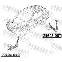 FEBEST 29603-002 Sensor, lichtstraalregeling