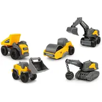 Dickie Toys Werkvoertuigen - Volvo Micro Werknemers - - OneSize - Werkvoertuigen