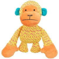 Trixie aap stof geel/oranje - 27x26x10,5 cm