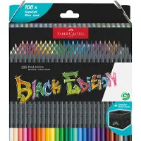 Faber-Castell Black Edition kleurpotloden - 100 stuks