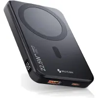 Siltcon Powerbank Magnetische 10000mAh - 15W Draadloos - USB-C 22.5W