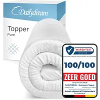 Nivion - Topper - Matrastopper - 120x200cm - Memory Foam - 3,5cm dik - Model Pure S - traagschuim