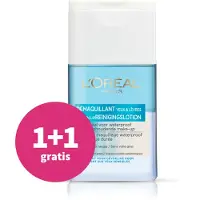 L'Oréal 1+1 Gratis: Dermo Expertise Waterproof Oogreinigingslotion 125 Ml