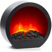 Luca Lighting Led haard op batterijen | Vlameffect | 23 x 9 cm | Geschikt voor binnen |