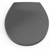 Aquazuro Wc-bril - Duroplast - Softclose - Verstelbaar - Quick Release - Donkergrijs