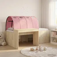 Prolenta Maison Exclusive - Stapelbed met bureau voor kinderen, 3 stuks, gemaakt van houtvezel