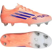Adidas Voetbalschoen 'F50 League' donkerblauw / oranje / offwhite