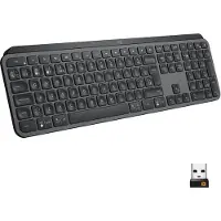 Logitech MX Keys geavanceerd toetsenbord, draadloos (2,4 GHz Bluetooth), met achtergrondverlichting, US-lay-out