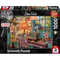 Schmidt - Legpuzzel - In de naaikamer - Steve Read - 1000 stukjes - Volwassenen - vanaf 12 jaar