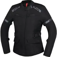 IXS Evans-ST 2.0 Waterdichte Dames Touring Zwart Textiele Motorjas Maat 2XL